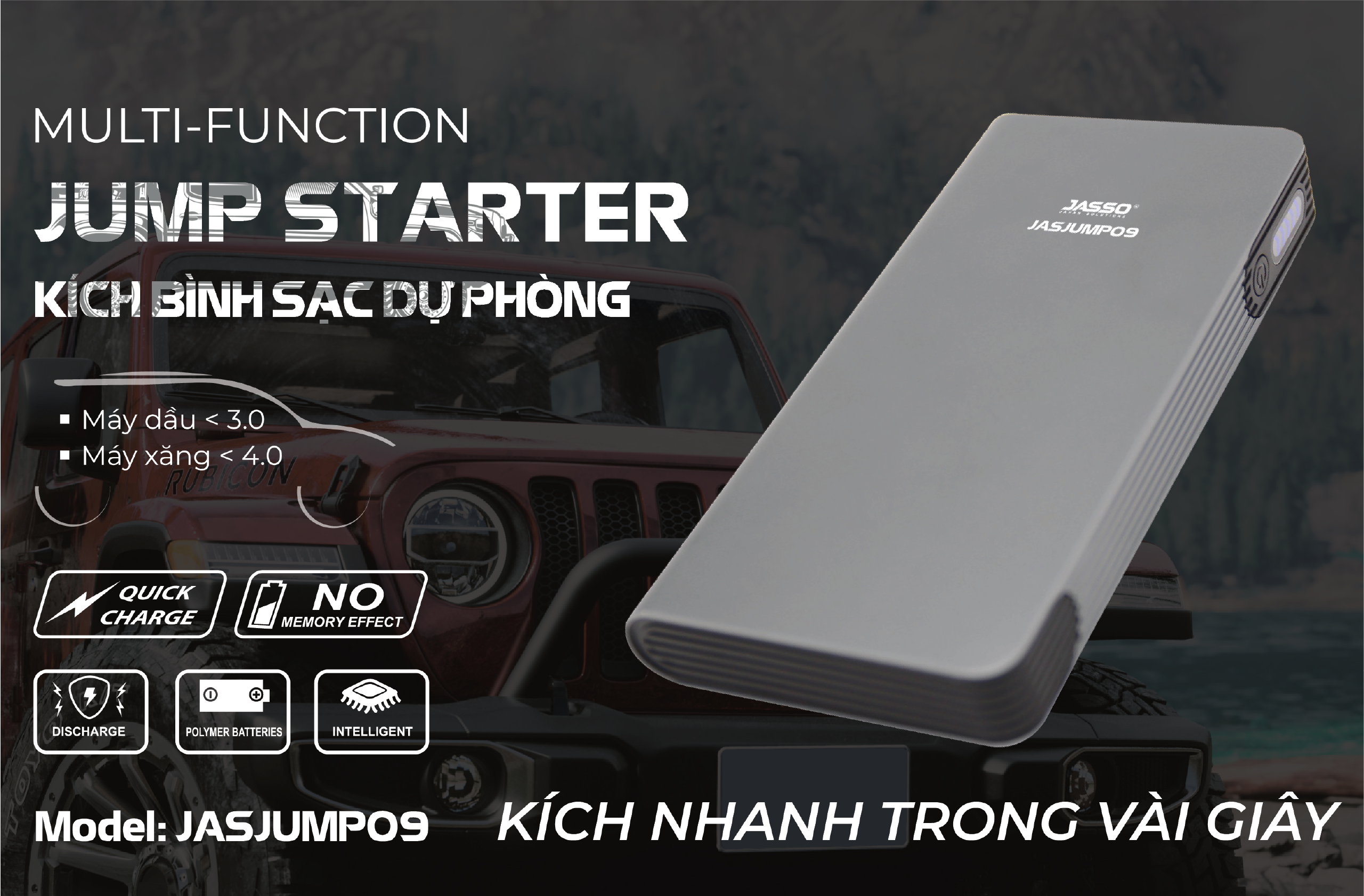 Hướng Dẫn Sử Dụng Kích Bình JASJUMP09